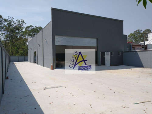 Imagem 1 de 2 de Galpão Para Alugar, 350 M² Por R$ 12.000,00/mês - Parque São Vicente - Mauá/sp - Ga0062