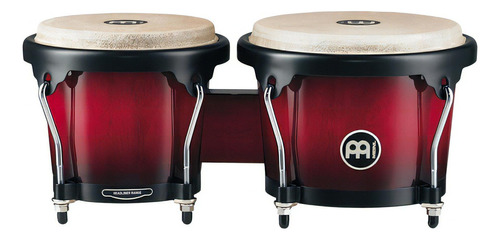 Meinl Hb-100 Wrb Bongos Headliner 6.75 Y 8 Pulgadas Vino Msi