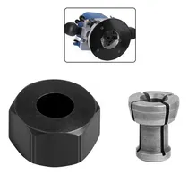 Comprar Juego Boquilla Collet 1\u002F4 + Tuerca M17 Trompo Router Makita