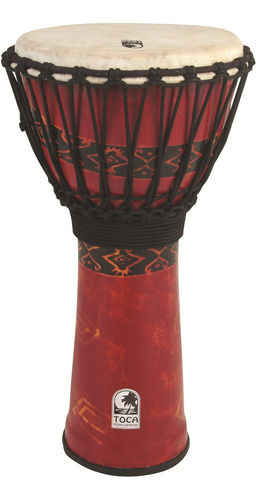 Djembe Sintonizado Cuerda Sfdj9rp De 9 Pulgadas Acabado...