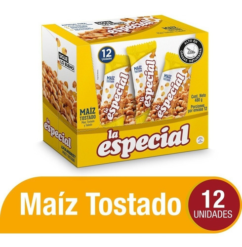 Maní La Especial Maiz X 12 Unidades X - kg