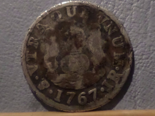 Bolivia Potosi Argentina 1 Real 1767 J.r  B