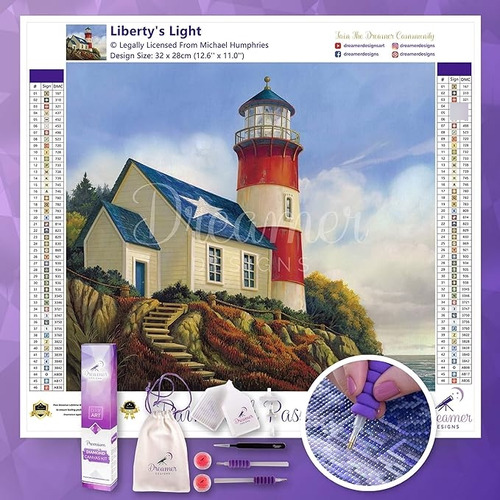 Dreamer Designs Liberty S Light Kit Diamantes 5d 12 6 X 11 0