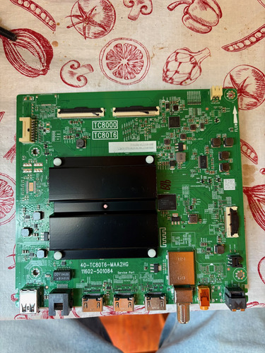 Placa Base Smartv Tcl Qled 75 C651 - C655 - Etc