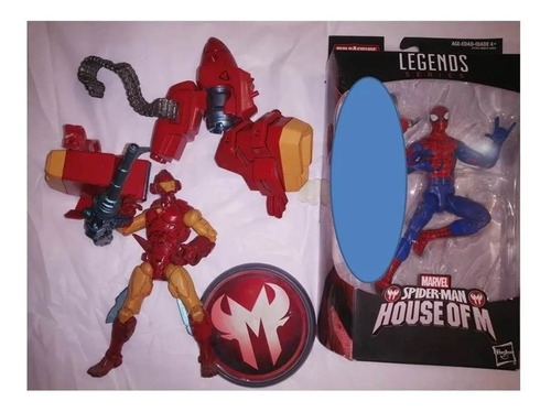 Marvel Legends House Of M The It; Iron Man; Inhuman Espml