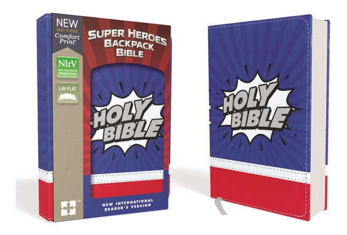 Holy Bible New International Version Super Heroes Backpack