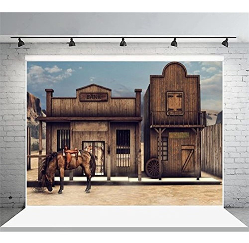 Aofoto 10x8ft Vintage Turkey Farm Backdrop Antigua Casa De M