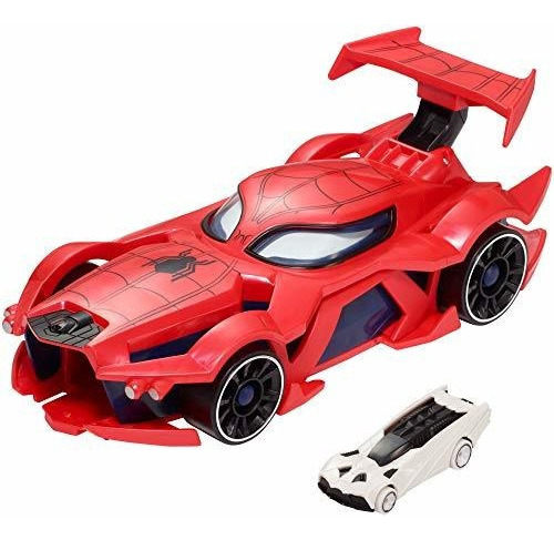 Juguetes Lanzador De Coches Web Spider-man De Marvel Hot Whe