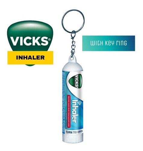 Imagen 8 de 9 de Kit X 4 Inhalador Vicks Congestión Gripa Rinitis Portable
