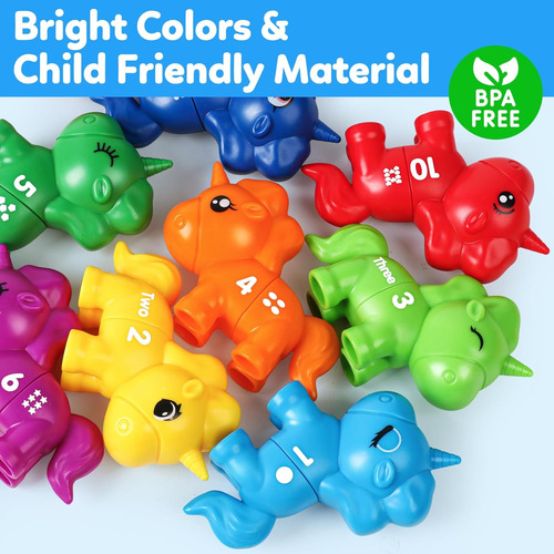 Kizh Montessori Juego De Conteo Y Clasificación De Números P