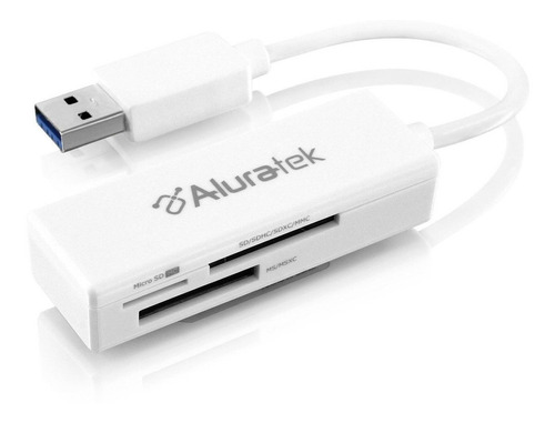 Aluratek Usb 3.0 lector De Tarjetas Multimedia (aucr300 f