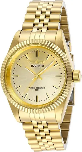 Reloj de mano dorado hotsell
