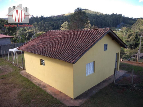 Imagem 1 de 29 de Chácara Com Escritura, Pertinho Da Cidade, Linda Vista, 02 Dormitórios À Venda Por R$ 220.000 Em Pedra Bela/sp - Ch0467