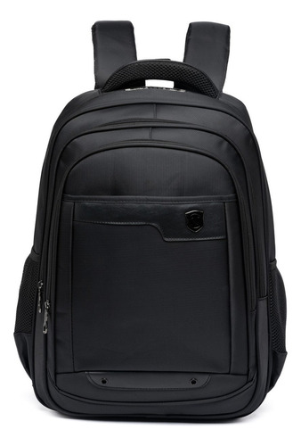 Mochila Executiva Nytron New York Preto Ny0026 C/cabo De Aço