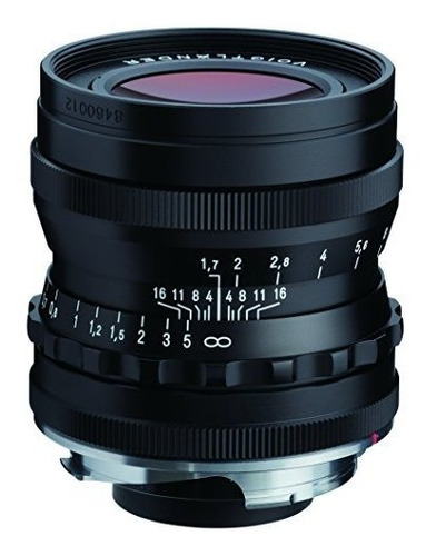Voigtlander 35 Mm 1.7 Ultron Negro Asferico Leica Montaje