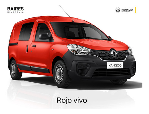 Renault Kangoo Ii Express Emotion 2021 0km Rojo Contado