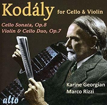 Kodaly/karine Georgian/marco Rizzi Works For Cello & Violin