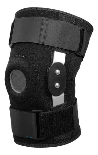 Portabs Rodillera Ajustable Para Dolor Y Lesiones De Rodilla Color Negro Talla M