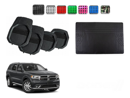 Tapetes 4pz Color 3d + Cajuela Dodge Durango 2014 - 2020