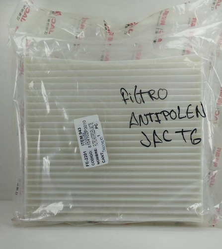 Filtro Antipolen Jac T6
