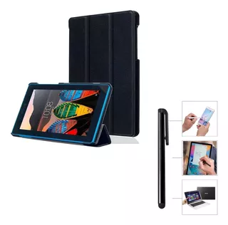 Lenovo Tab 7 Essential Tb-7304f Funda Cover + Lapiz Táctil