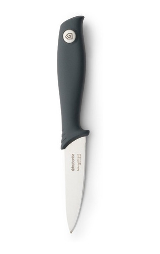 Cuchillo Para Pelar Brabantia Ice Hardened Negro 20 Cms 