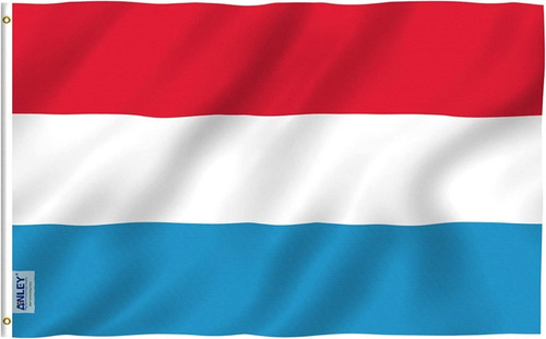  Bandera De Luxemburgo  152 Cm X 90 Cm  Disponible
