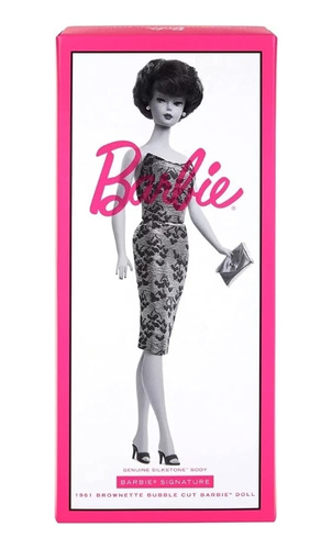 Barbie Silkstone Brownette Bubble Cut 1961