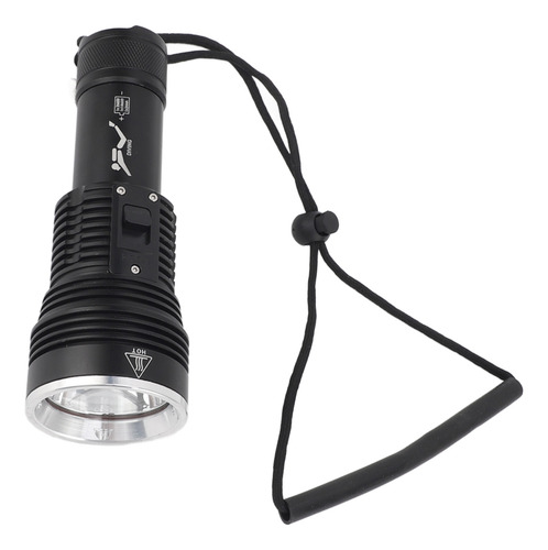 Linterna De Buceo Dive Flash, Resistente Al Agua, 3800 Lúmen