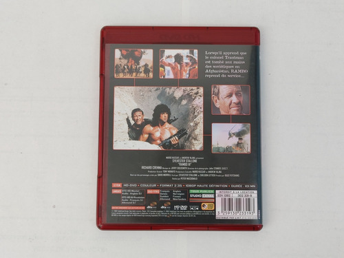 Rambo 3 Hd Dvd / No Es Dvd (Usado)