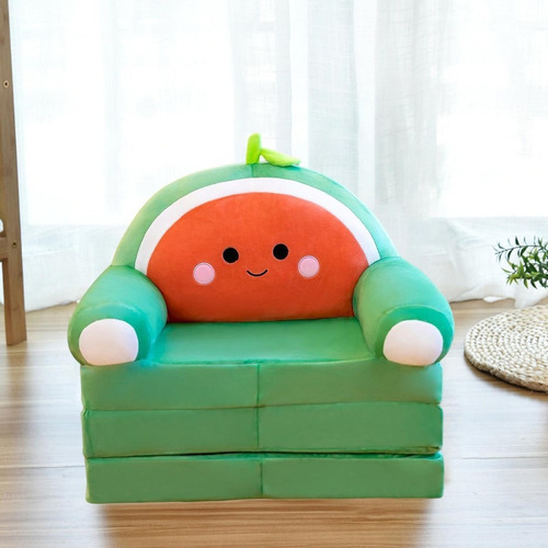 Sofá Plegable For Niños Pequeños, Sillón, Funda Lavable