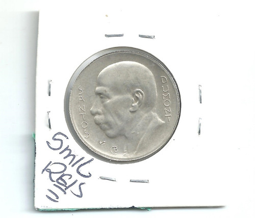 1 Moedas Antiga Brasil De Prata 5000 Mil Réis 1938 Soberba