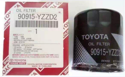 Pack Filtro De Aceite + Petroleo Toyota Hilux 