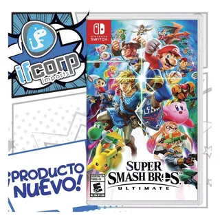 Super Smash Bros Ultimate Para Nintendo Switch Videojuego