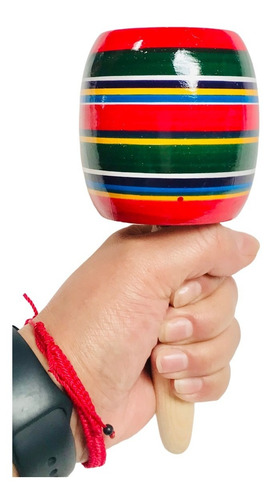 6 Juguetes Artesanales En Madera, Trompo, Balero Y Yoyo.