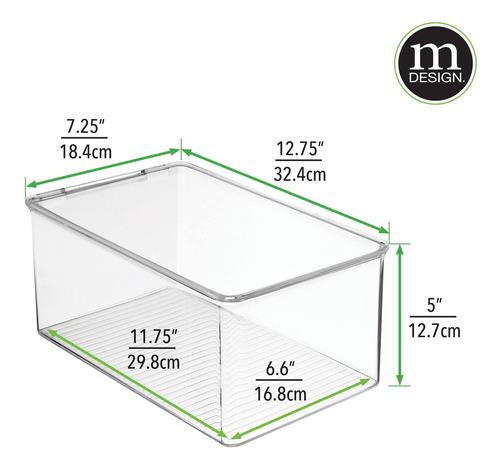 Caja Contenedor Para Juguetes Mdesign Lumiere Collection