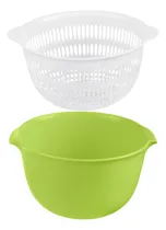 Comprar Cesta Colador Drenaje Doble Capa Verde