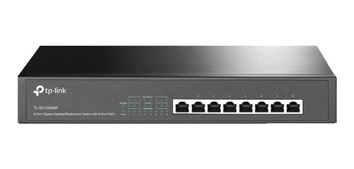 Switch Tp-link Tl-sg1008mp Gigabit 8 Puertos Poe+ 153w Rack