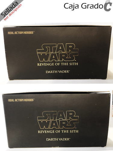 Medicom Rah Darth Vader Star Wars Revenge Sith Escala 1/6 (Usado)