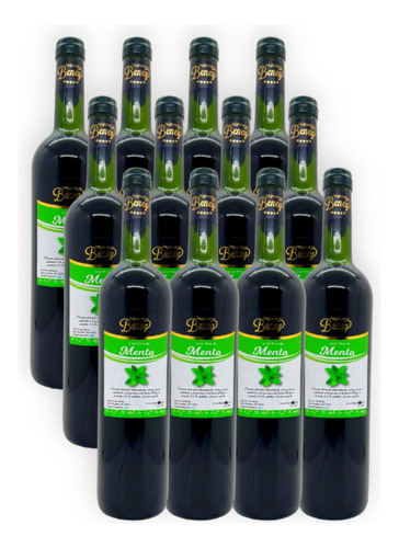 Licor Beney Regionales Fino De Menta 750ml Caja X12u