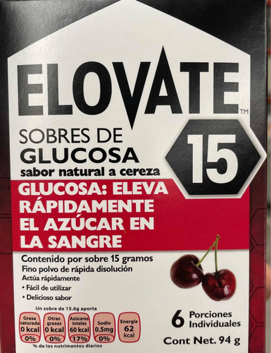 Elovate 15 Caja Con 6 Sobres