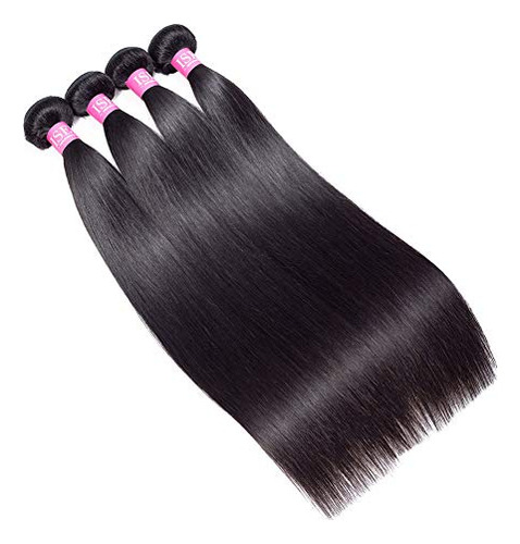Isee Hair 8a Malaysian Virgin Straight Hair 4 Bundle Glr5s