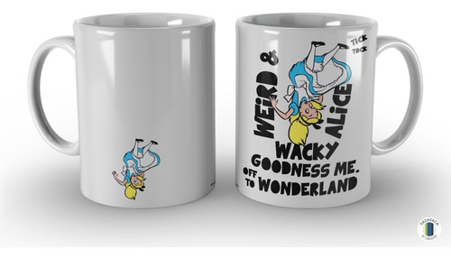 Imagen 1 de 1 de Taza Alicia En El Pais De Las Maravillas. Ceramica