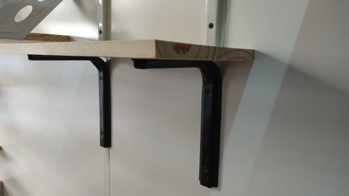 Imagen 5 de 8 de Estante De Pino 90x30 Con Mensulas Laterales O Soportes