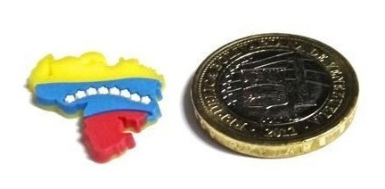 Imagen 5 de 7 de 10 Dijes Mapa De Venezuela Paz Tricolor Patria Bandera