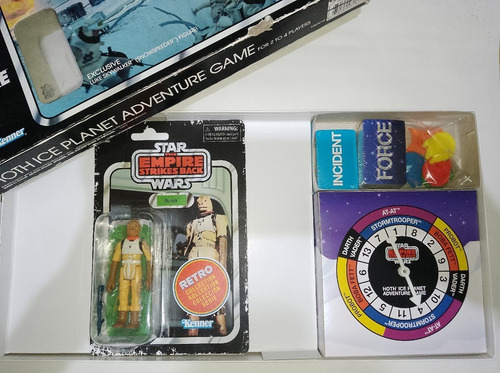 Juego Star Wars Hoth Ice Planet Vintage + Figura Bossk C*f (Usado)