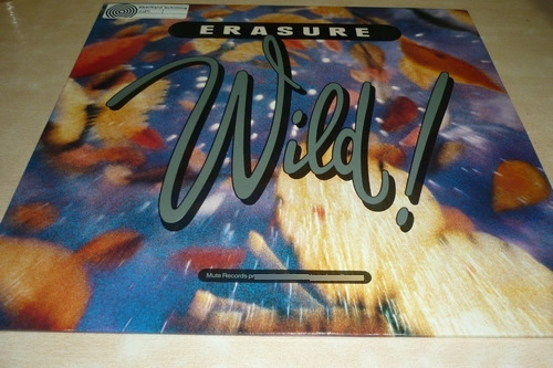 Erasure Wild Vinilo Aleman Mute 10 Puntos Insert Jcd055