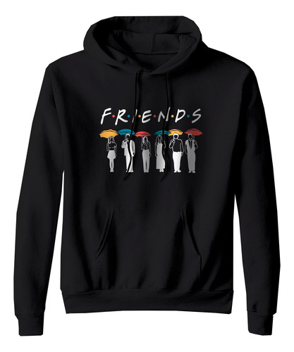 Sudadera Con Gorro Friends Serie Sombrillas Rachel Joey