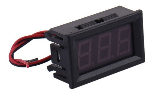 Mini Voltímetro 2.5-30vdc Led 3 Dígitos Azul Arduino