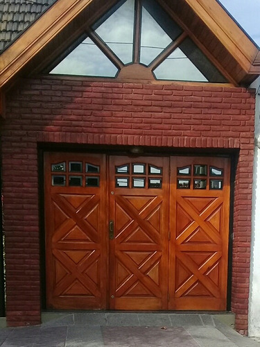 Porton Levadizo De Madera Cedro